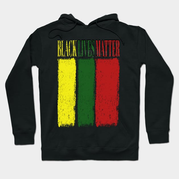 FlagBlack Lives Matter Hoodie by MonsterButterfly